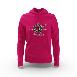 Starbulls - Frauen Logo Hoody - magenta - Gr: S