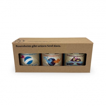 Rosenheim - 3er Set Senf