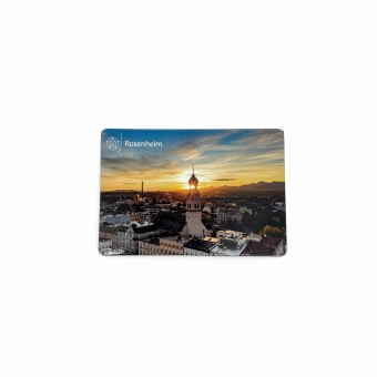 Rosenheim - Magnet - Rechteck - 80x55mm - Skyline