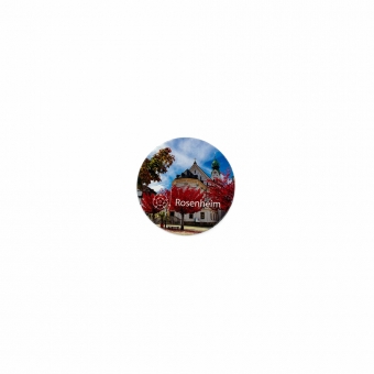 Rosenheim - Magnet - Kreis - 50mm - Logo St. Nikolaus